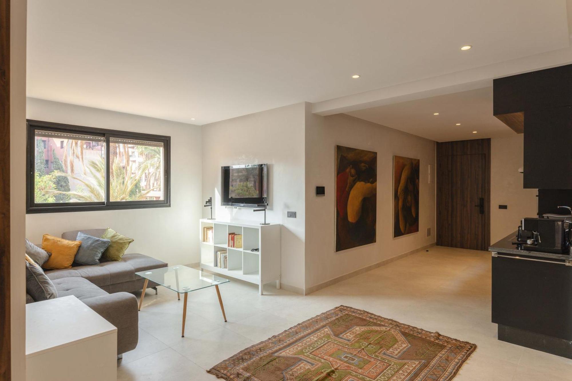 מרקש Appartement Uniquement Familial 2 Chambres Spacieux Cosy, Calme מראה חיצוני תמונה